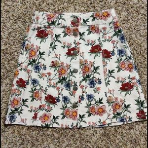 Floral skirt